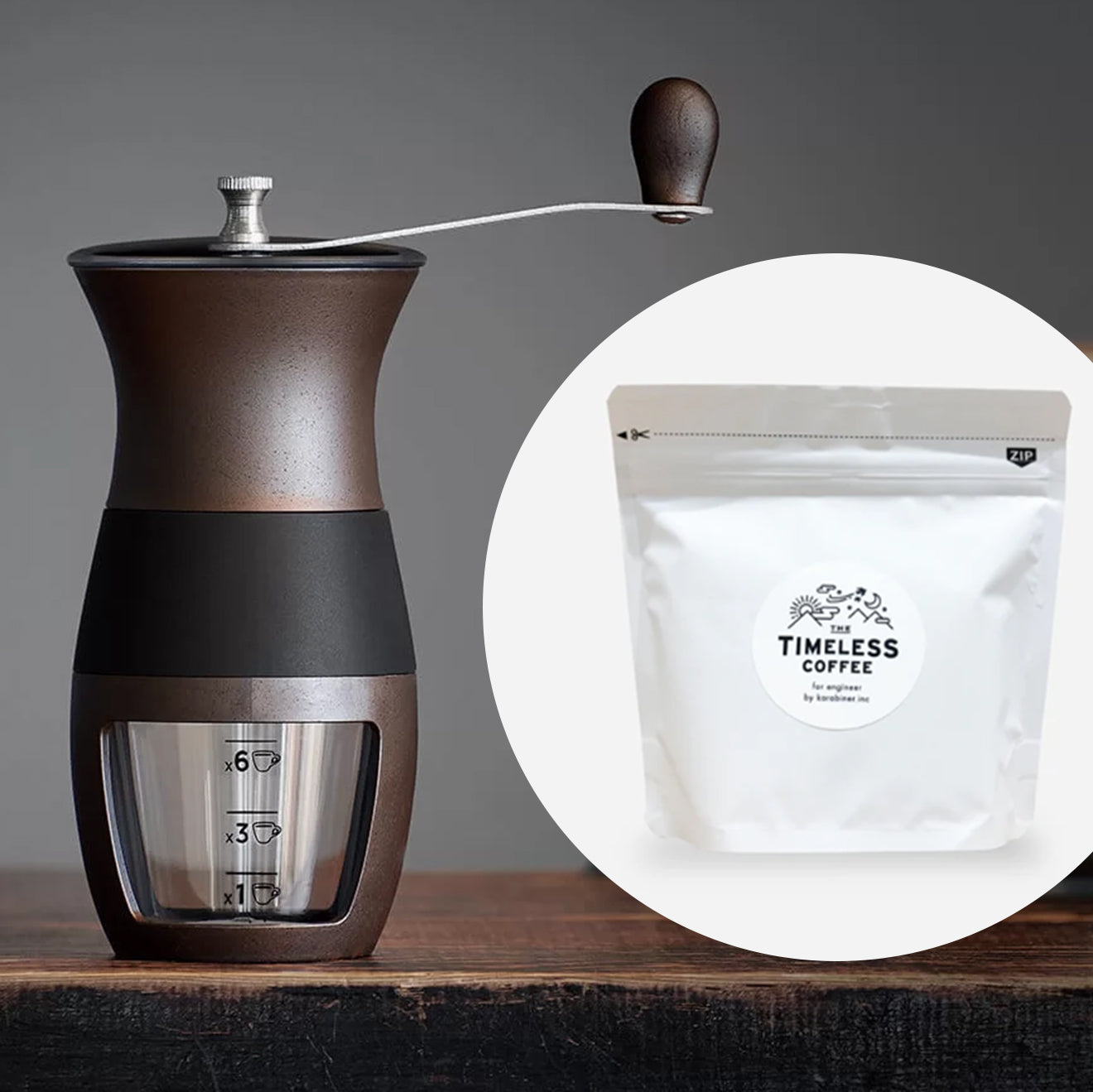 TIMELESS COFFEE + ミルセット